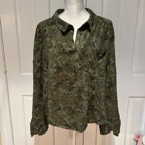 Pilcro Anthropologie top NWOT size XL.